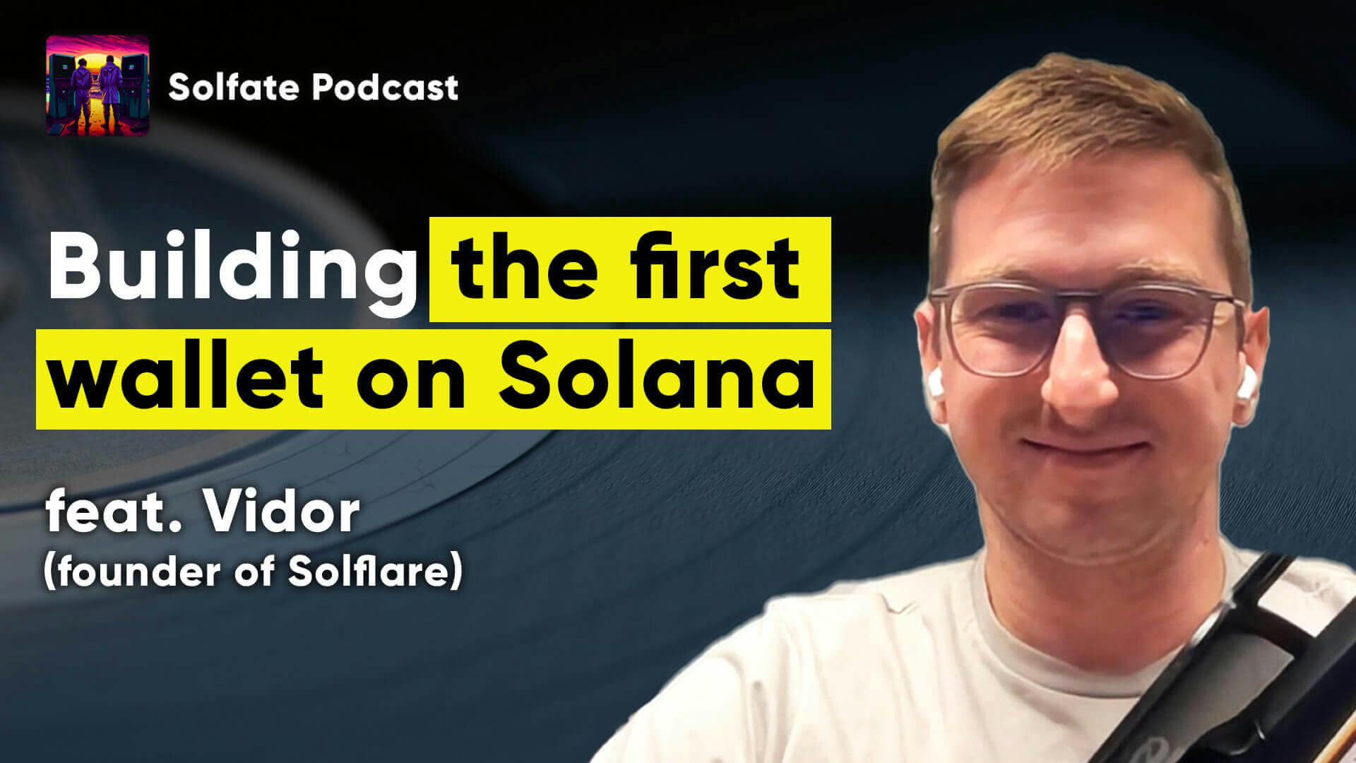 Building Solflare: the first wallet on Solana