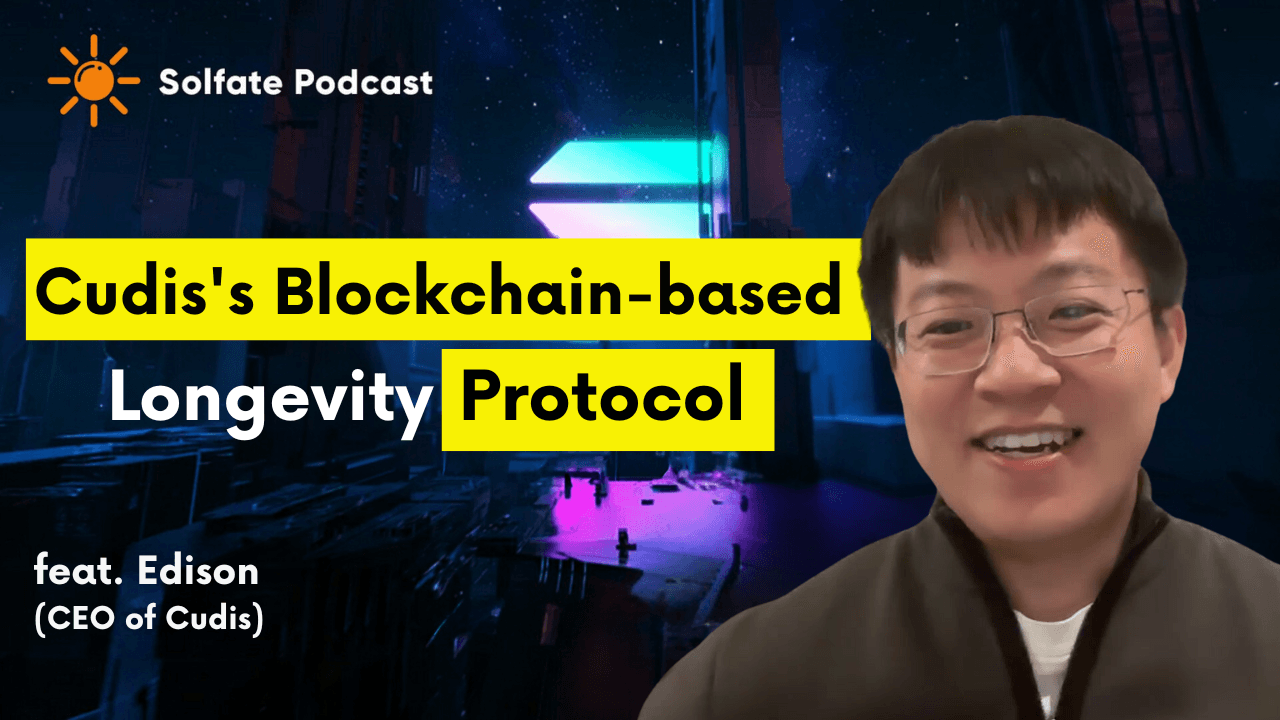 Cudis's blockchain-based longevity protocol